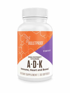 Bulletproof Vitamin A-D-K - 30 kapsler
